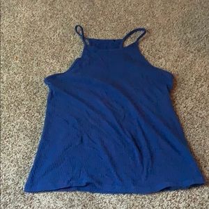 Blue tank top